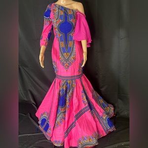 Dashiki Prom Dress